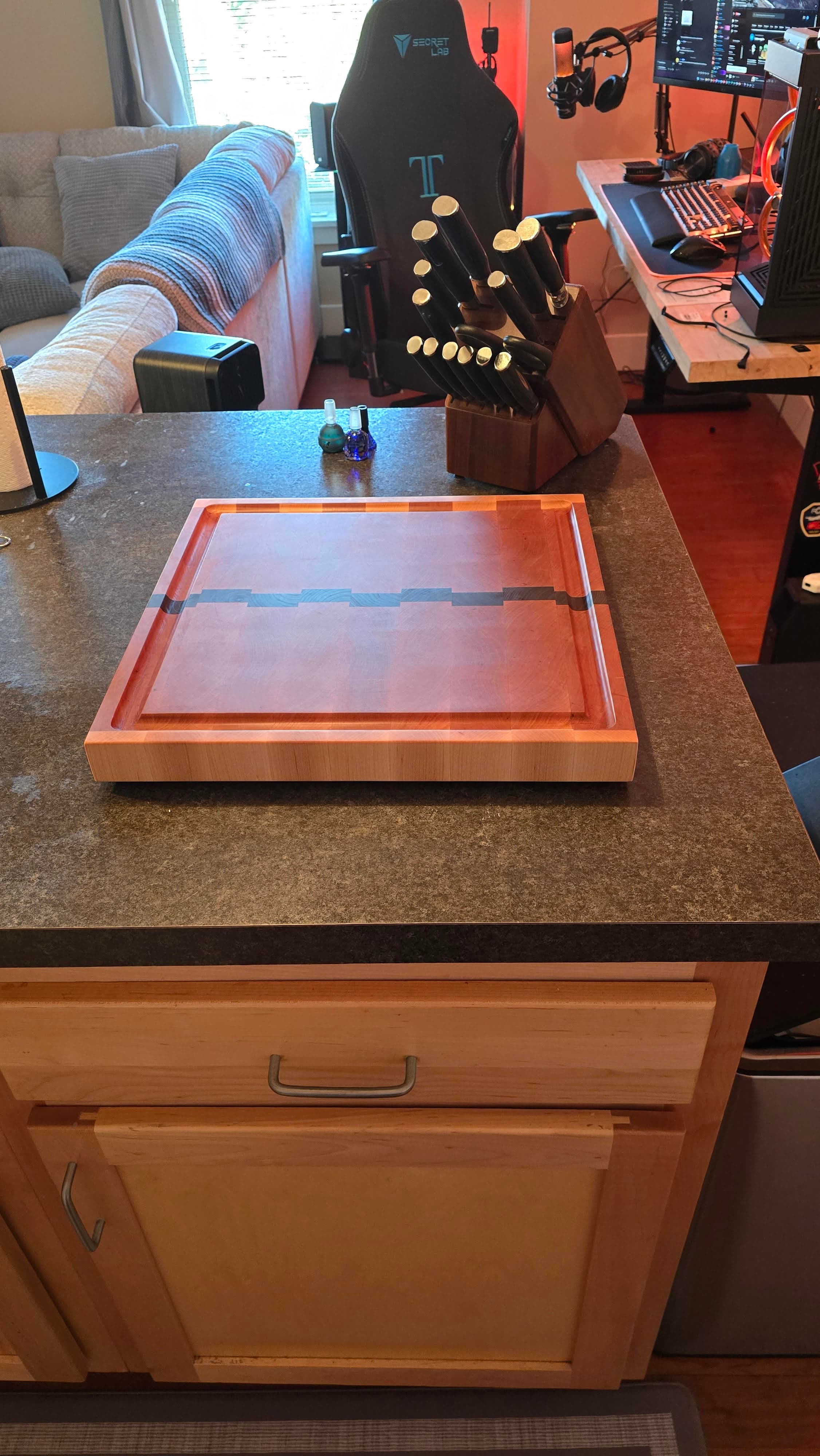End Grain Cutting Board - Image 1