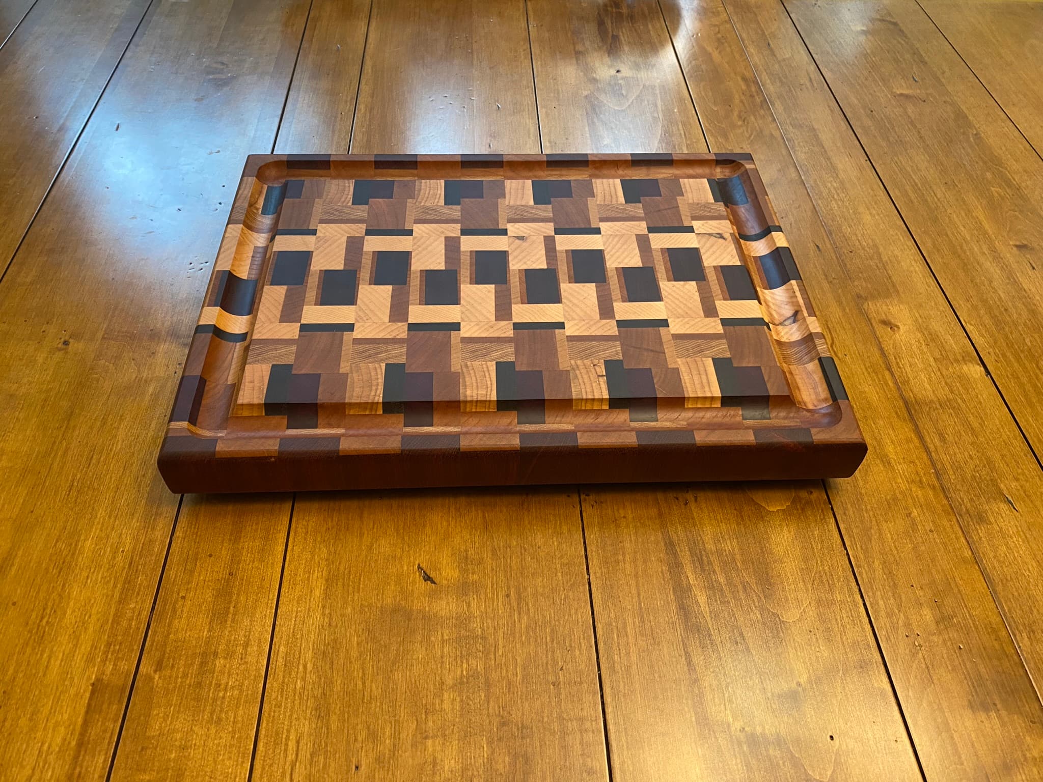 Chaos End Grain Board